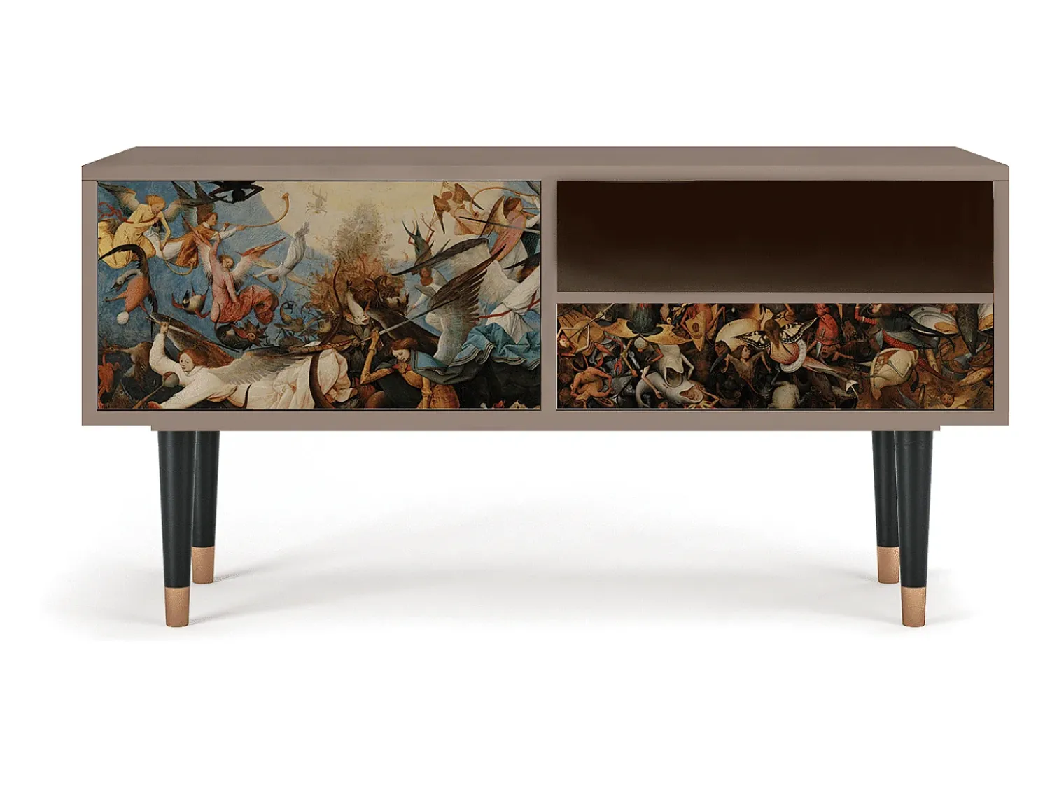 Mueble de TV - 115х59х48 cm - T3 - The Fall, Latte^ Móvel De Tv