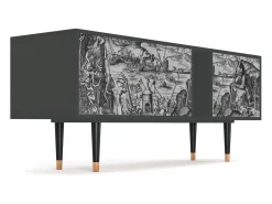 Mueble de TV - 170х69х48 cm - T1 - The Temptation, Antracite^ Móvel De Tv