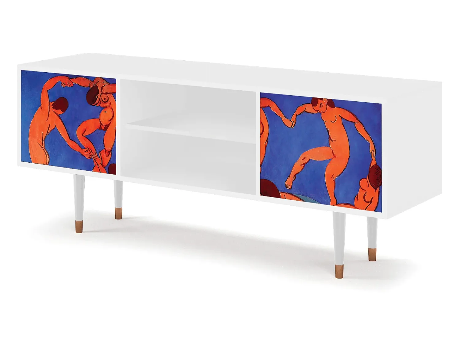 Móvel De Tv| Mueble de TV - 170х69х48 cm - T2 - The Dance by Matisse , Branco Bege