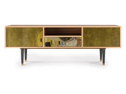 Sale Mueble de TV - 170х59х41 cm - T6 - The Kiss by Klimt , Nogueira Castanho