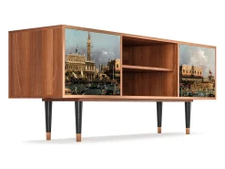 Outlet Mueble de TV - 170х69х48 cm - T2 - The Bucintoro, Nogueira Castanho