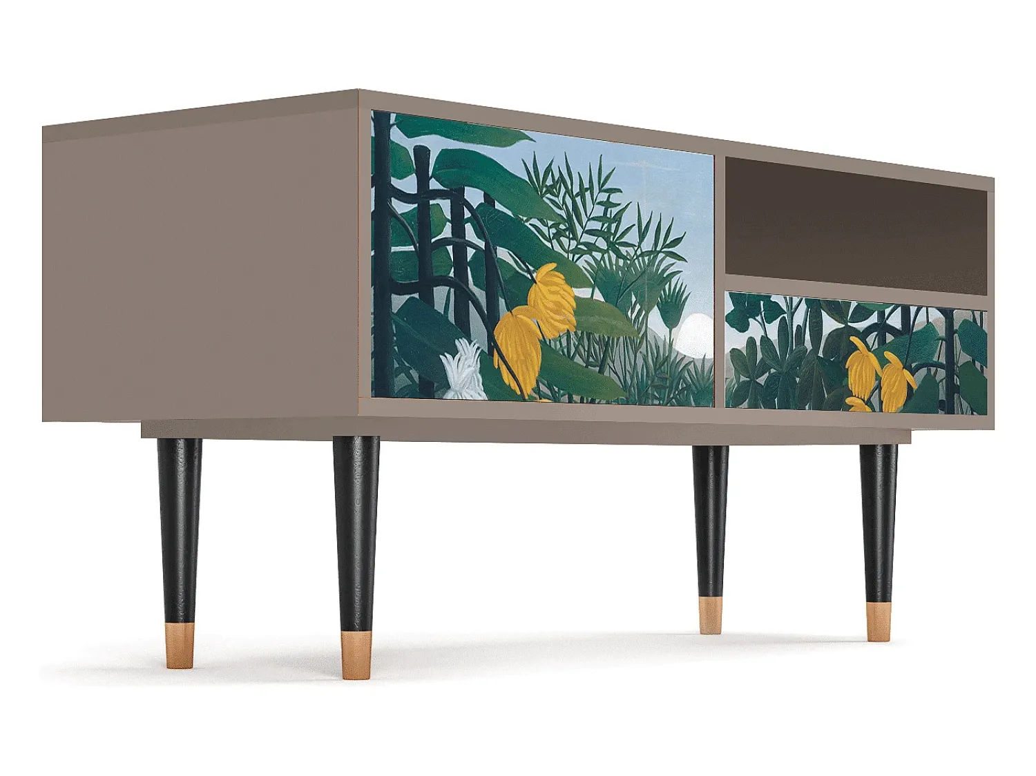 Discount Mueble de TV - 115х59х48 cm - T3 - The Repast of the Lion, Latte Bege