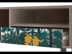 Discount Mueble de TV - 115х59х48 cm - T3 - The Repast of the Lion, Latte Bege