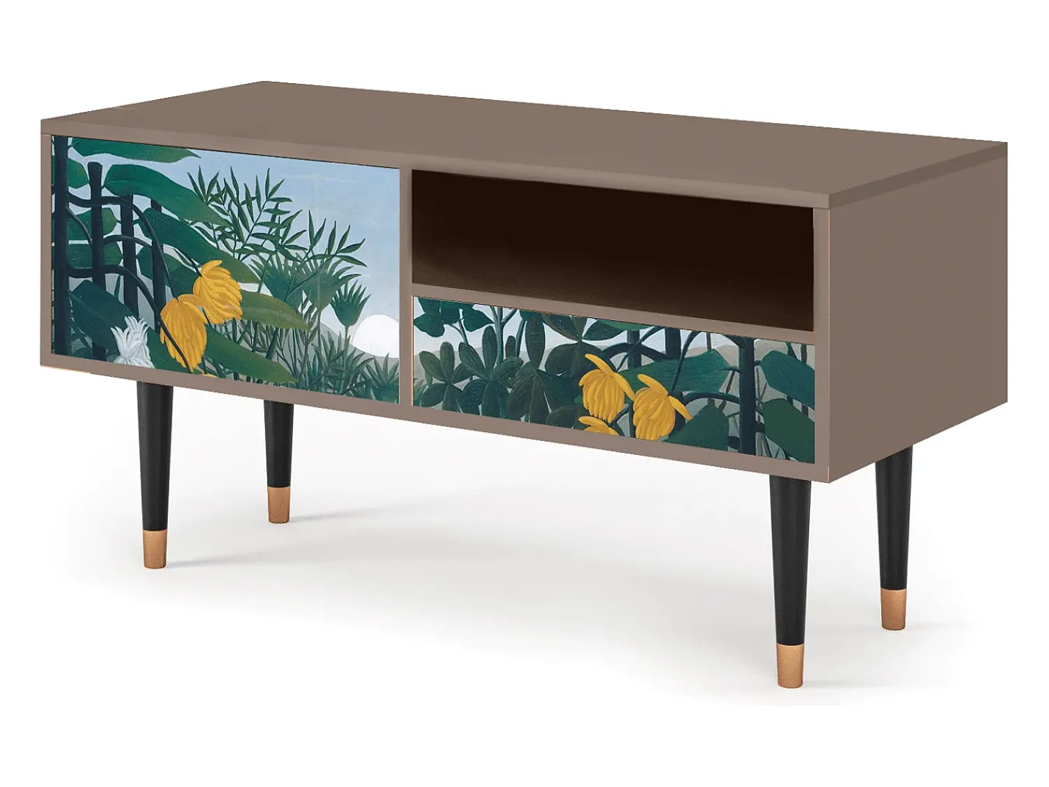 Discount Mueble de TV - 115х59х48 cm - T3 - The Repast of the Lion, Latte Bege