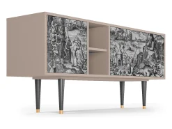 Clearance Mueble de TV - 150х69х41 cm - T5 - The Temptation, Latte Bege