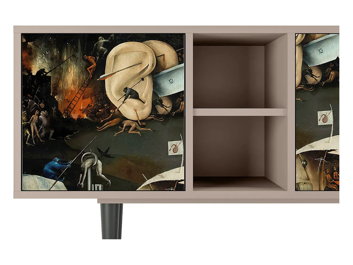Mueble de TV - 150х69х41 cm - T5 - The Garden 2, Latte^ Móvel De Tv