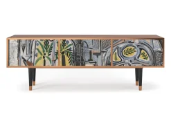 Online Mueble de TV - 170х59х48 cm - T4 - The Studio , Nogueira Castanho