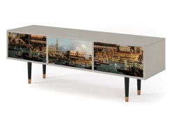 Móvel De Tv* Mueble de TV - 170х59х48 cm - T4 - The Bucintoro, Areia Bege