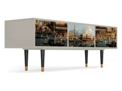 Móvel De Tv* Mueble de TV - 170х59х48 cm - T4 - The Bucintoro, Areia Bege