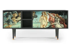 Mueble de TV - 150х69х41 cm - T5 - The Birth of Venus, Antracite^ Móvel De Tv