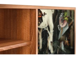 Mueble de TV - 170х69х48 cm - T2 - The Garden 2, Nogueira Castanho