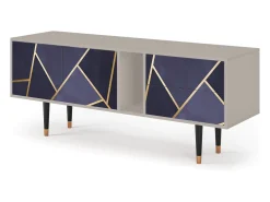 Mueble de TV - 170х69х48 cm - T1 - The Amethyst, Areia^ Móvel De Tv