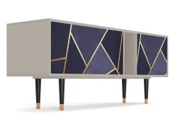 Mueble de TV - 170х69х48 cm - T1 - The Amethyst, Areia^ Móvel De Tv