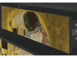 Mueble de TV - 170х59х48 cm - T4 - The Kiss by Klimt , Antracite^ Móvel De Tv
