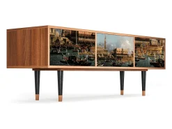 Mueble de TV - 170х59х48 cm - T4 - The Bucintoro, Nogueira^ Móvel De Tv
