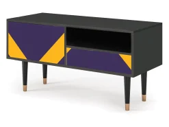 Mueble de TV - 115х59х48 cm - T3 - The Brightest Way, Antracite^ Móvel De Tv