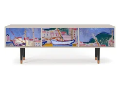 Móvel De Tv| Mueble de TV - 170х59х48 cm - T4 - The Port of Collioure , Areia Bege