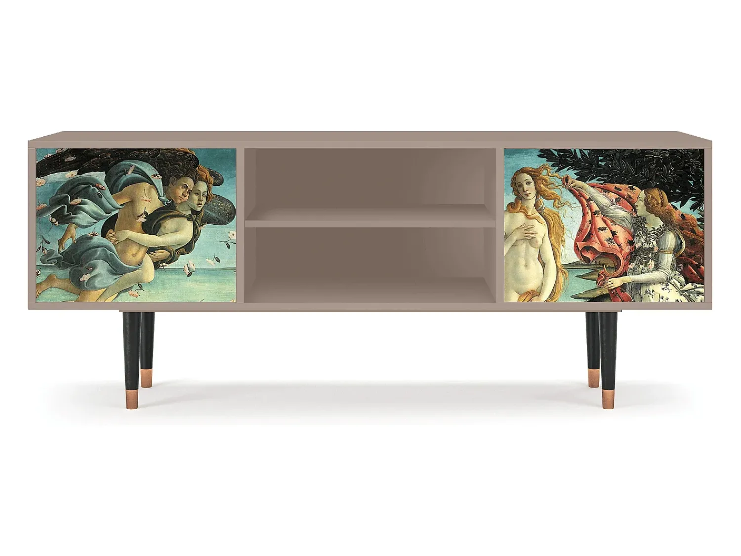 Mueble de TV - 170х69х48 cm - T2 - The Birth of Venus, Latte^ Móvel De Tv