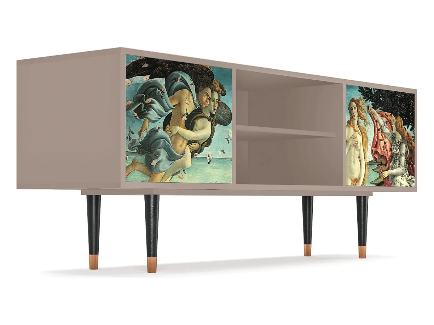 Mueble de TV - 170х69х48 cm - T2 - The Birth of Venus, Latte^ Móvel De Tv