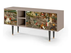 Online Mueble de TV - 150х69х41 cm - T5 - The Younger - Spring, Latte Bege