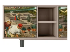 Online Mueble de TV - 150х69х41 cm - T5 - The Younger - Spring, Latte Bege