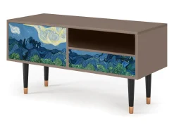 Móvel De Tv| Mueble de TV - 115х59х48 cm - T3 - The Oil Trees, Latte Bege