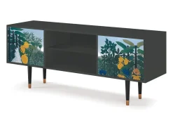 Móvel De Tv| Mueble de TV - 170х69х48 cm - T2 - The Repast of the Lion, Antracite Cinza antracite