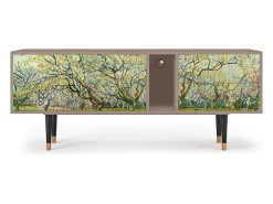 Móvel De Tv| Mueble de TV - 170х69х48 cm - T1 - The Branco Orchard, Latte Bege