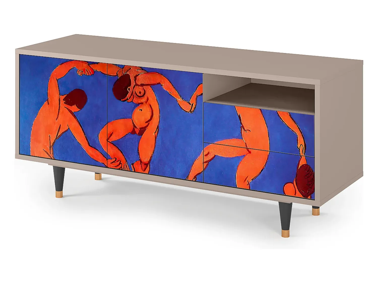 Mueble de TV - 125х56х41 cm - T7 - The Dance by Matisse , Latte^ Móvel De Tv