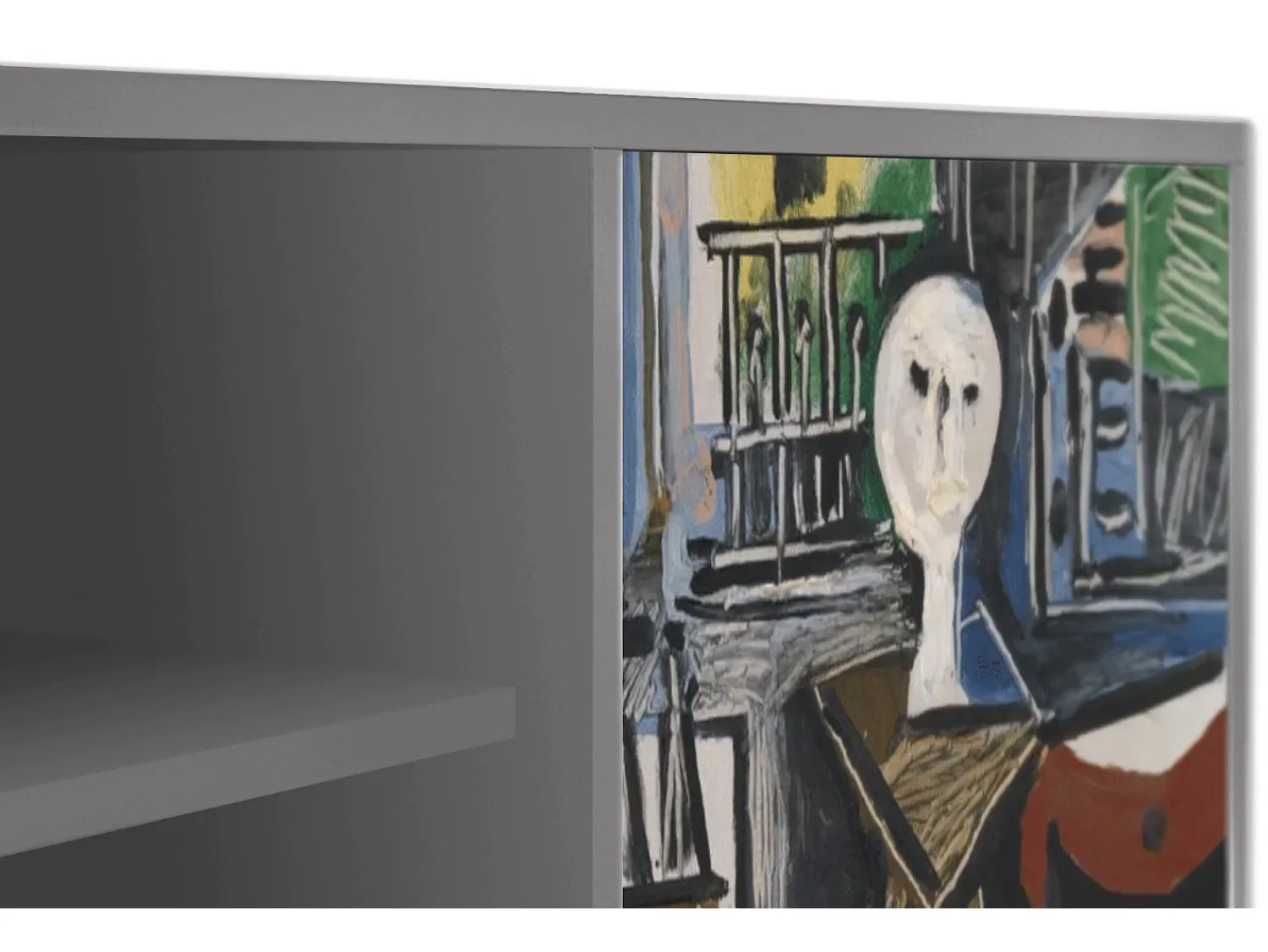 Sale Mueble de TV - 170х69х48 cm - T2 - The Studio , Cinza Cinzento