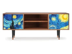Discount Mueble de TV - 170х69х48 cm - T2 - The Starry Night , Nogueira Castanho