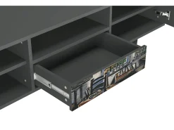 Mueble de TV - 170х59х41 cm - T6 - The Studio , Antracite Cinza antracite