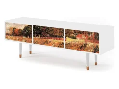 Móvel De Tv* Mueble de TV - 170х59х48 cm - T4 - The Banks, Branco Bege