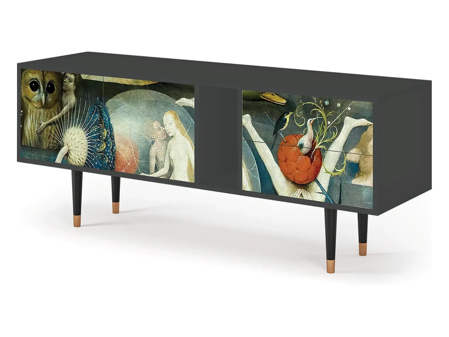 Móvel De Tv| Mueble de TV - 170х69х48 cm - T1 - The Garden Of by Bosch, Antracite Cinza antracite
