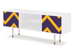 Mueble de TV - 170х69х48 cm - T2 - The Brightest Way, Branco Bege