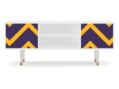 Mueble de TV - 170х69х48 cm - T2 - The Brightest Way, Branco Bege