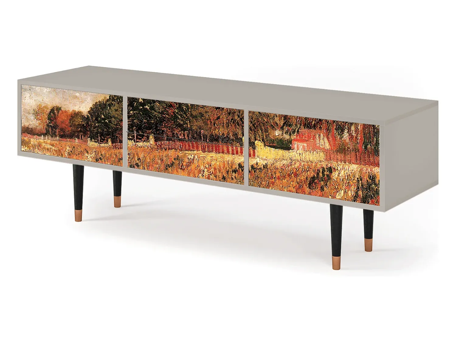 Mueble de TV - 170х59х48 cm - T4 - The Banks, Areia^ Móvel De Tv