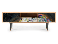 Móvel De Tv| Mueble de TV - 170х59х41 cm - T6 - The Maiden by Klimt, Nogueira Castanho