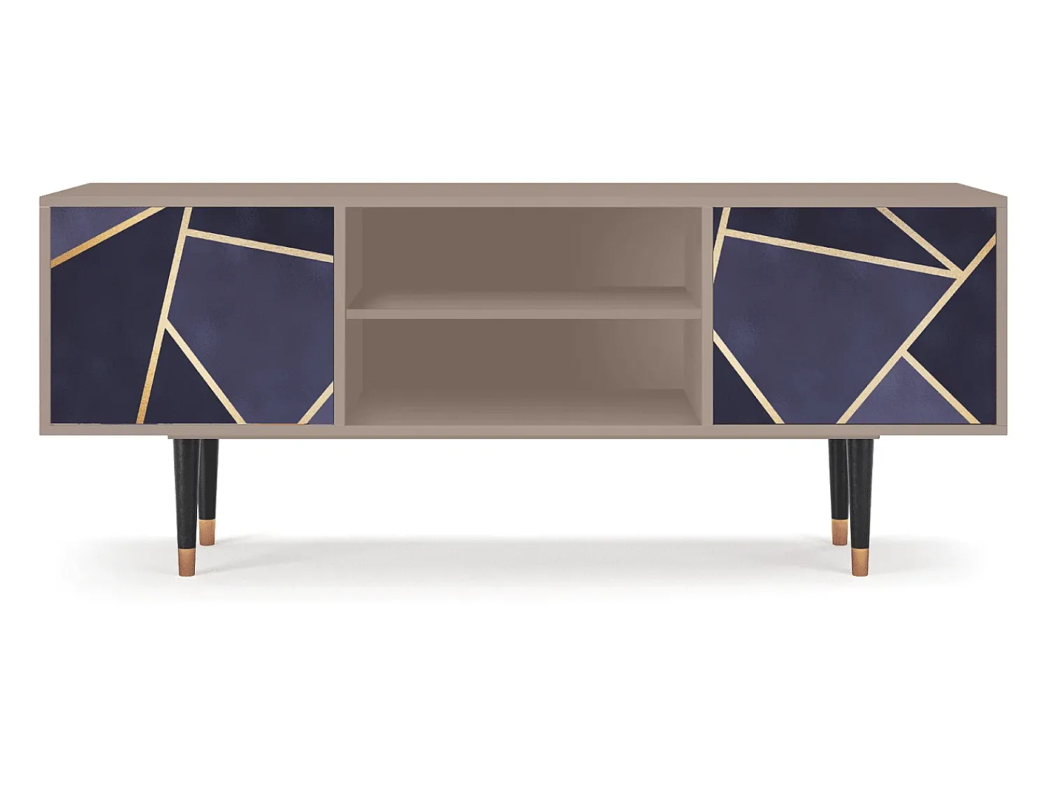 Móvel De Tv| Mueble de TV - 170х69х48 cm - T2 - The Amethyst, Latte Bege