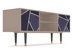 Móvel De Tv| Mueble de TV - 170х69х48 cm - T2 - The Amethyst, Latte Bege