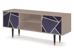 Móvel De Tv| Mueble de TV - 170х69х48 cm - T2 - The Amethyst, Latte Bege