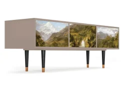 Móvel De Tv| Mueble de TV - 170х59х48 cm - T4 - The Heart of the Andes , Latte Bege