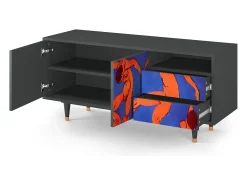 Mueble de TV - 125х56х41 cm - T7 - The Dance by Matisse , Antracite^ Móvel De Tv