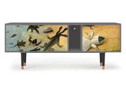 Móvel De Tv* Mueble de TV - 170х69х48 cm - T1 - The Garden by Bosch, Cinza Cinzento