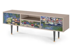 Mueble de TV - 170х59х41 cm - T6 - The water lily pond , Latte^ Móvel De Tv