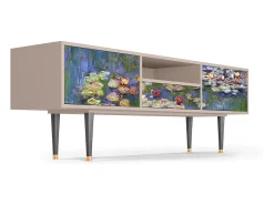 Mueble de TV - 170х59х41 cm - T6 - The water lily pond , Latte^ Móvel De Tv