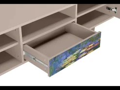 Mueble de TV - 170х59х41 cm - T6 - The water lily pond , Latte^ Móvel De Tv
