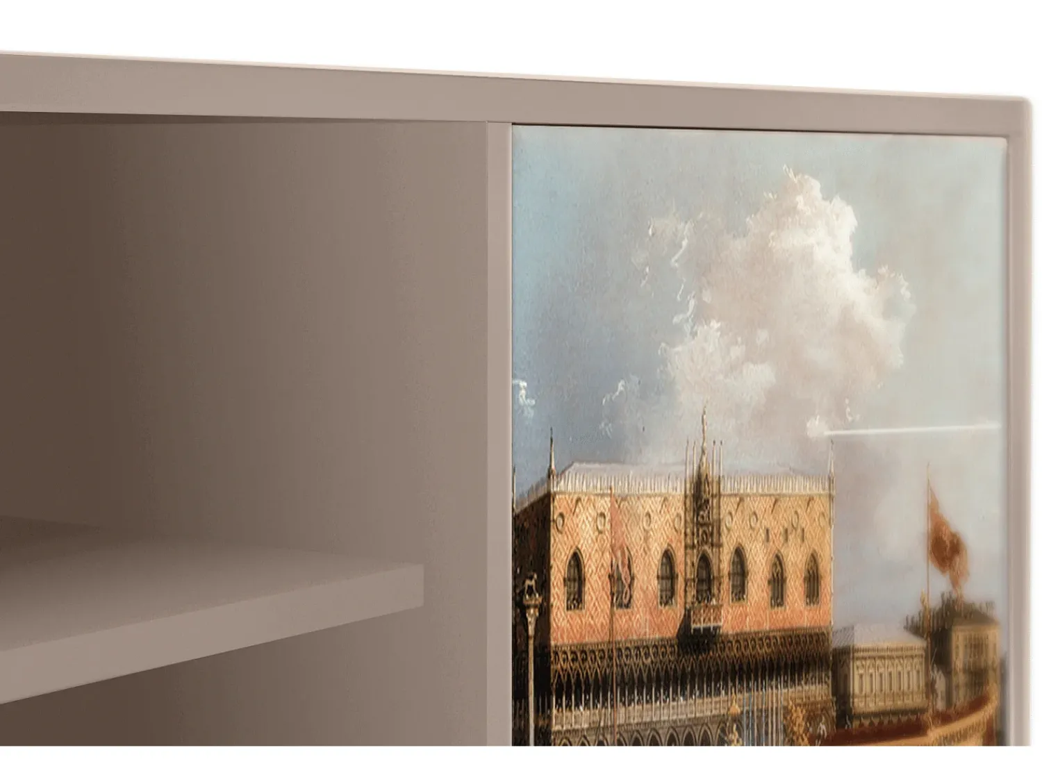 Móvel De Tv| Mueble de TV - 170х69х48 cm - T2 - The Bucintoro, Latte Bege