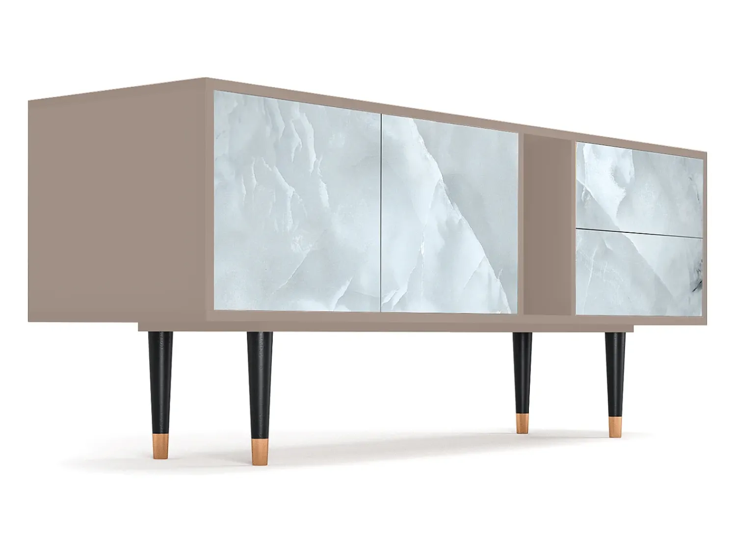 Móvel De Tv* Mueble de TV - 170х69х48 cm - T1 - The Onyx, Latte Bege