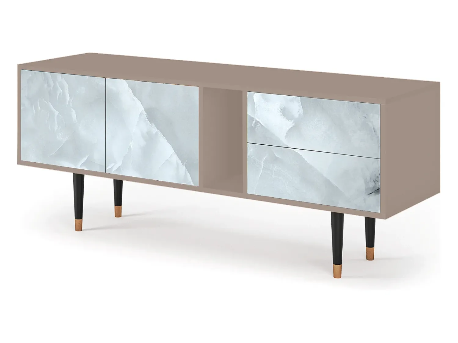 Móvel De Tv* Mueble de TV - 170х69х48 cm - T1 - The Onyx, Latte Bege